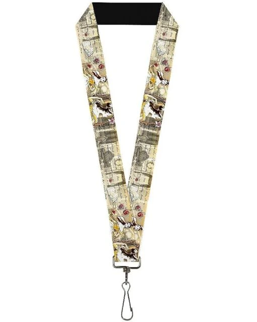 Buckle-Down Lanyard - Belle Sketch Poses/Story Script -Fashion Accessories Store 51 eIZI1fTL. AC SR736920