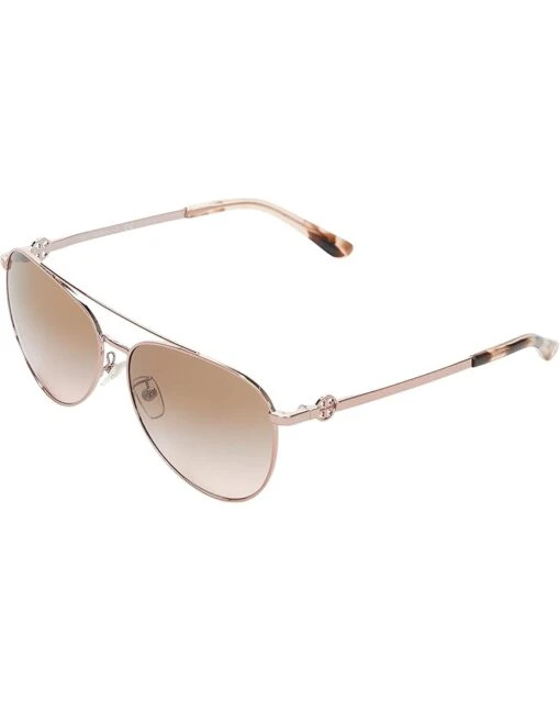 Tory Burch 58 Mm TY6074 Aviator Metal Sunglasses -Fashion Accessories Store 513A3fAkCaL. AC SR736920