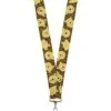 Buckle-Down Unisex Adults Lanyard - 1.0 Winnie The Pooh Expressions/Honeycomb Black/ Key Chain, Multicolor, One Size US -Fashion Accessories Store 517GmmV0y5L. AC SR736920