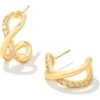 Kendra Scott Annie Infinity Huggie Earrings -Fashion Accessories Store 51WGzGR2eL. AC SR736920