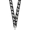 Buckle-Down Unisex-Adult's Lanyard-1.0-Dalmatians Running/Paws Black/Gray/White/bla, Multicolor, One-Size -Fashion Accessories Store 51Z2Z12wC4L. AC SR736920