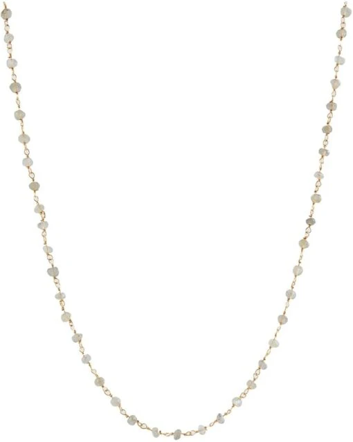 Dee Berkley Face Mask Gold Filled And Labradorite Chain Necklace -Fashion Accessories Store 51hp2DiUOdL. AC SR736920