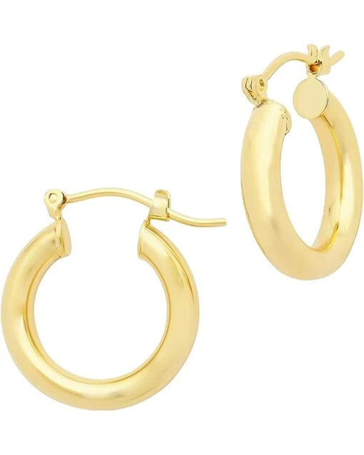 Sterling Forever 0.75" Chunky Tube Hoops Earrings -Fashion Accessories Store 51r7F2vIs7S. AC SR736920