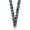 Buckle-Down Unisex Adults Lanyard - 1.0 Stitch Poses/Hibiscus Sketch Black/Gray/Blue Key Chain, Multicolor, One Size US -Fashion Accessories Store 51vEKc2toL. AC SR736920