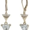 Karl Lagerfeld Paris Triangle Double Drop Earrings -Fashion Accessories Store 612eyABiruL. AC SR736920