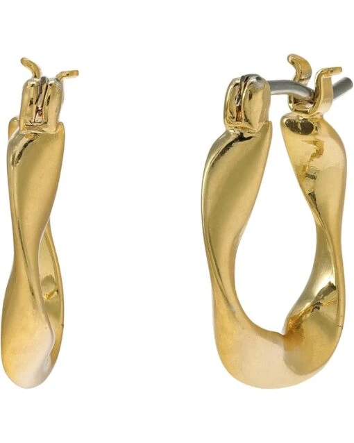 Madewell Organic Hoop Huggie Earrings -Fashion Accessories Store 614RdjuEFvL. AC SR736920