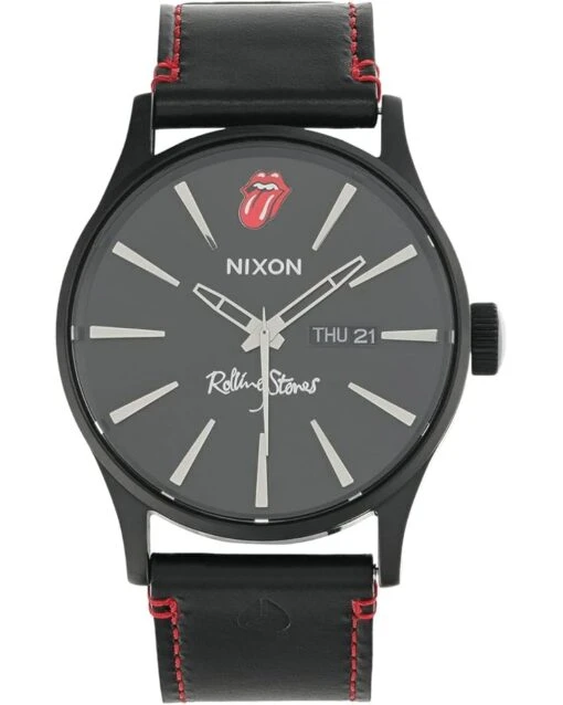 Nixon Rolling Stones Sentry Leather -Fashion Accessories Store 61HaePNWasL. AC SR736920