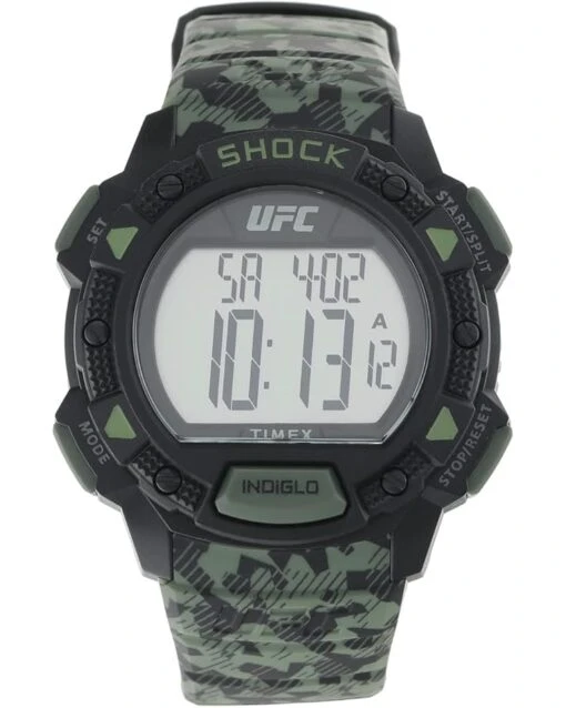 Timex 45 Mm UFC Core Base Shock Digital Dial Camo Resin Strap Watch -Fashion Accessories Store 61YT2pqD8iL. AC SR736920