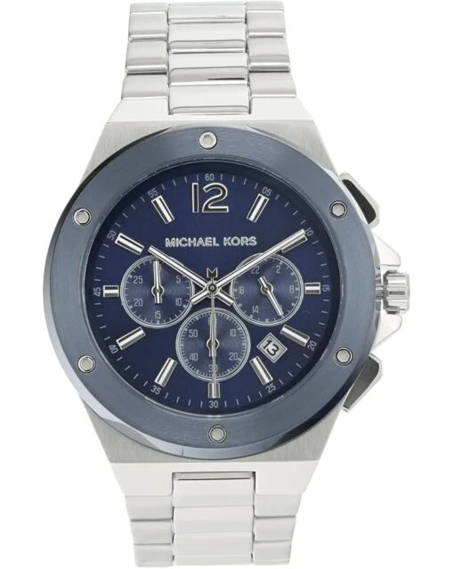 Michael Kors MK8938 - Lennox Chronograph Stainless Steel Bracelet Watch -Fashion Accessories Store