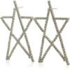 Vintage Havana Clara Oversized Pave Star Stud Earrings -Fashion Accessories Store 61l9UIHODKL. AC SR736920