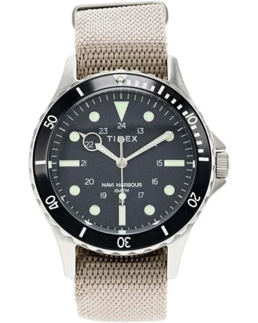 Timex 41 Mm Navi XL Stainless Steel Case Slip-Thru Double Layer -Fashion Accessories Store 61ru3pITrPL. AC SR736920