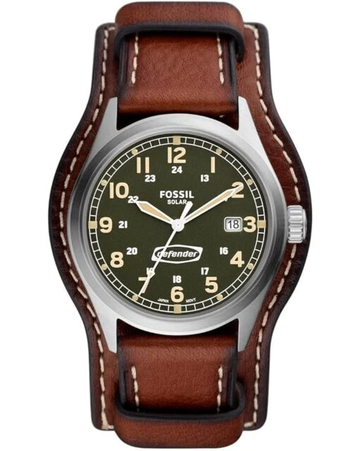 Fossil Defender Solar-Powered Eco Leather Watch - FS5974 -Fashion Accessories Store 61vd4Yav30L. AC SR736920