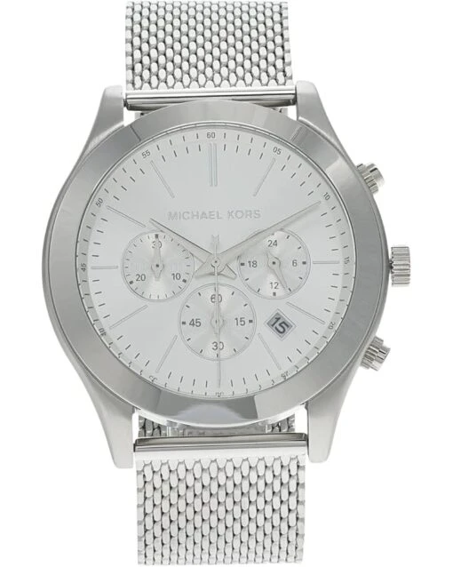 Michael Kors MK9059 - Slim Runway Stainless Steel Mesh Watch -Fashion Accessories Store