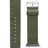 Ted Baker "Ted" Engraved Leather Light Green Keeper Smartwatch Band Compatible With Apple Watch Strap 42mm, 44mm -Fashion Accessories Store 711ypcWaxVL. AC SR736920