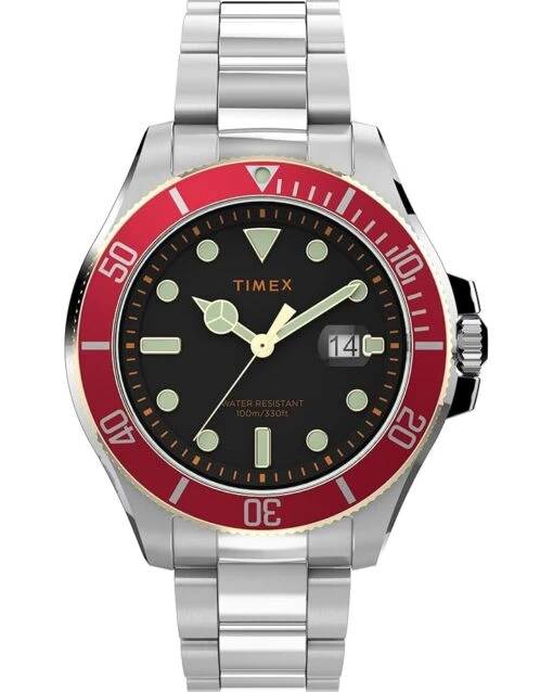 Timex 43 Mm Harborside Coast -Fashion Accessories Store