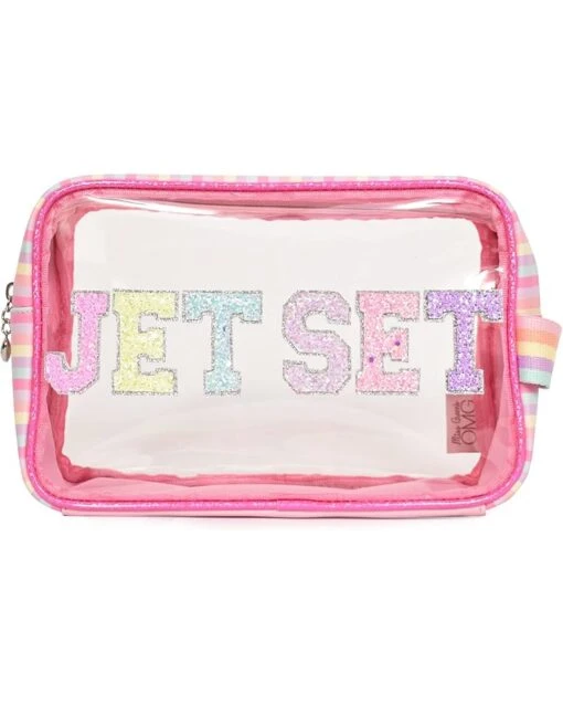 Miss Gwen’s OMG Accessories Jet Set Clear Pouch -Fashion Accessories Store 71C 6fZiIpL. AC SR736920