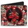 Buckle-Down Mens Buckle-down Pu Bifold - Deadpool Arms Crossed Pose Badge/Wade Vs Wade Poster Stacked Bi Fold Wallet, Multicolor, 4.0 X 3.5 US -Fashion Accessories Store 71DdnNzMoKL. AC SR736920