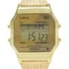 Timex 34 Mm T80 Gold Tone Case Digital Dial Gold Stainless Steel Bracelet Watch -Fashion Accessories Store 71FluXnugiL. AC SR736920