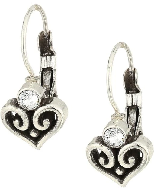 Brighton Alcazar Heart Earrings -Fashion Accessories Store