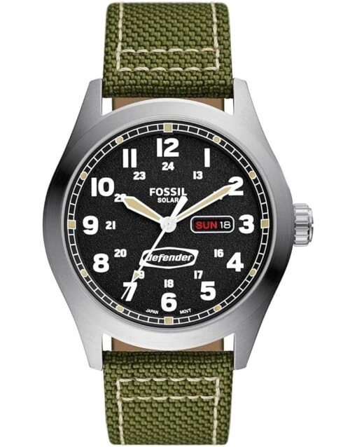 Fossil Defender Solar-Powered Olive Nylon Watch - FS5977 -Fashion Accessories Store 71Kr aoJUQL. AC SR736920