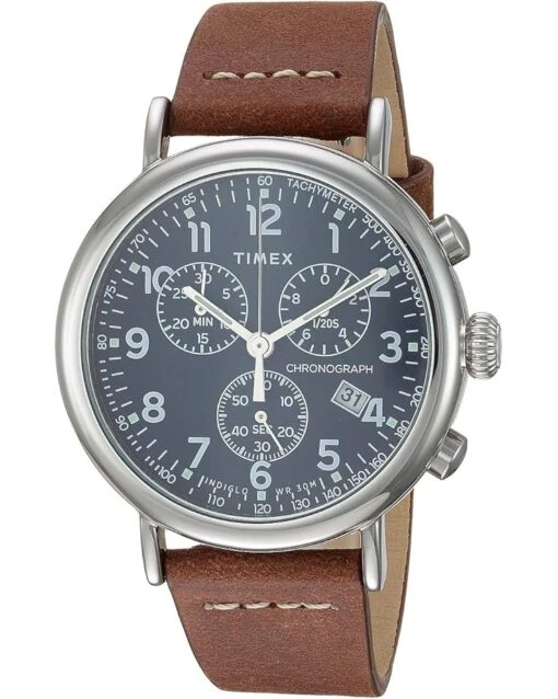 Timex 41 Mm Standard Chronograph Leather Strap -Fashion Accessories Store 71Te4pwKC8L. AC SR736920