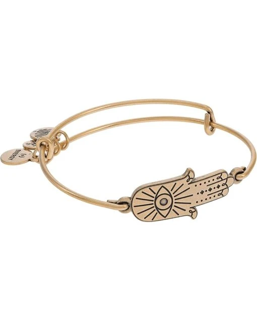 Alex And Ani Spiritual Armor In-Line Bracelets - Hamsa -Fashion Accessories Store 71bj4JYbnlL. AC SR736920