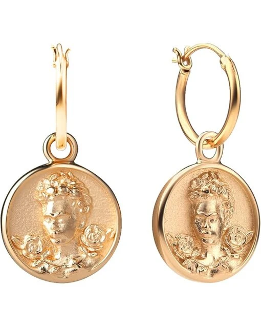 Awe Inspired Frida Kahlo Earrings -Fashion Accessories Store 71fkv1x QPL. AC SR736920