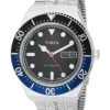 Timex 38 Mm M79 Black/Blue Auto Silver Case Black Dial Silver Bracelet -Fashion Accessories Store 71oIX7u86nL. AC SR736920