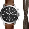 Fossil Townsman Watch And Bracelet Gift Set - FS5967SET -Fashion Accessories Store 71tZwEiGUsL. AC SR736920