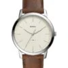 Fossil Minimalist Three-Hand Watch -Fashion Accessories Store 71yMqU0bJtL. AC SR736920